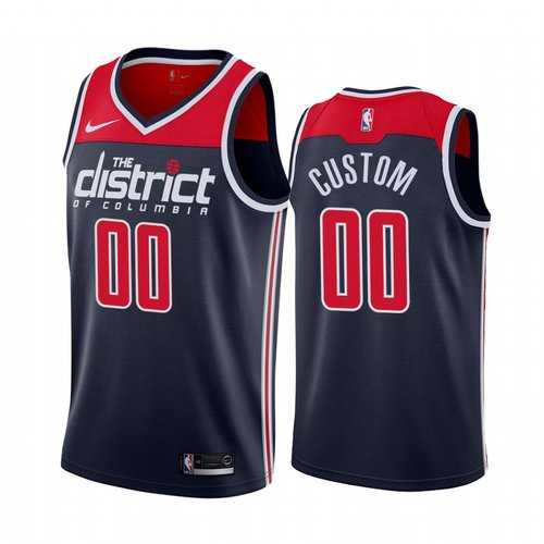 Men & Youth Customized Washington Wizards Navy 2019-20 Statement Edition Nike Jersey->customized nba jersey->Custom Jersey